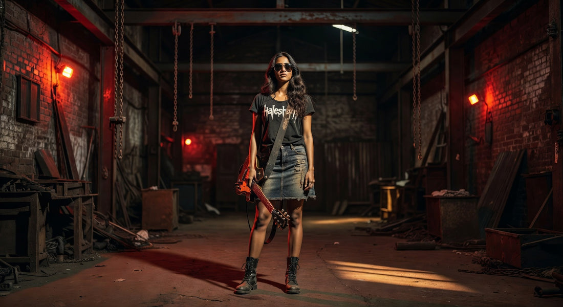 Halestorm t-shirt lifestyle photo — Band Shirts Australia