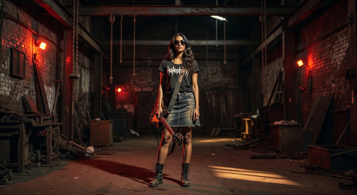 Halestorm t-shirt lifestyle photo — Band Shirts Australia