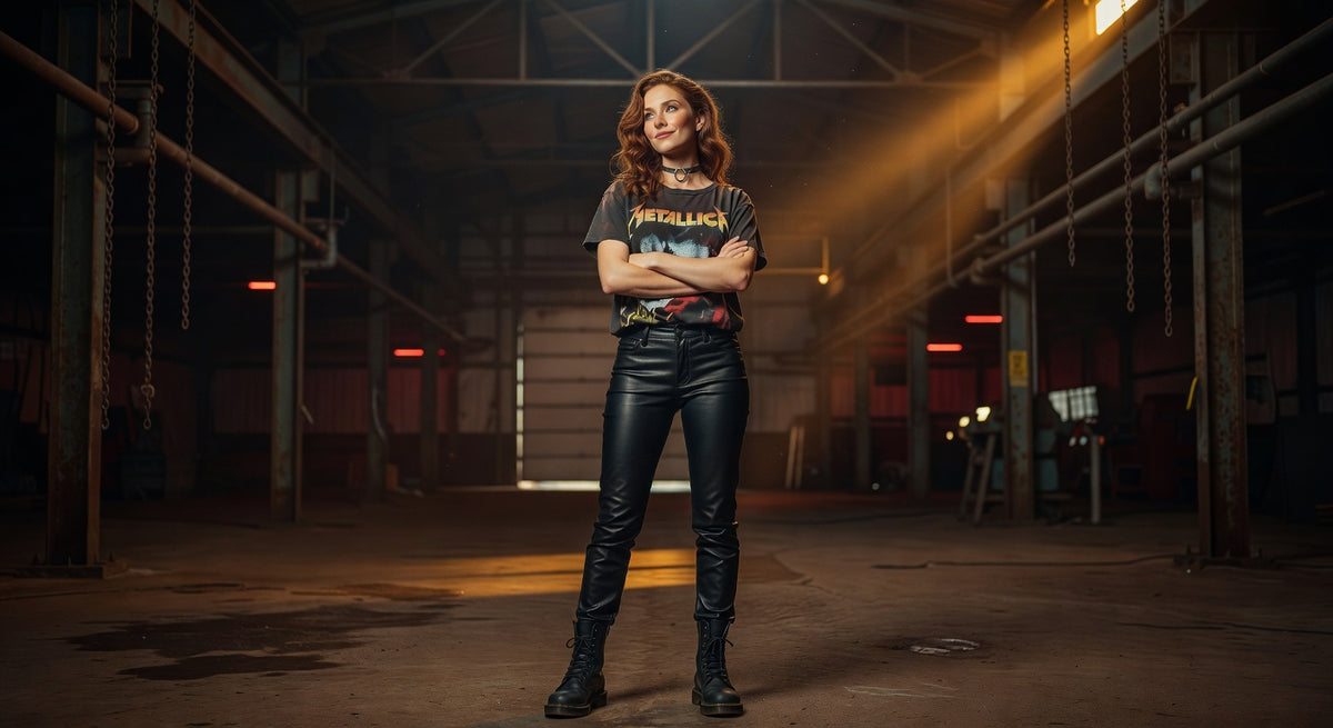 Metallica t-shirt lifestyle photo — Band Shirts Australia