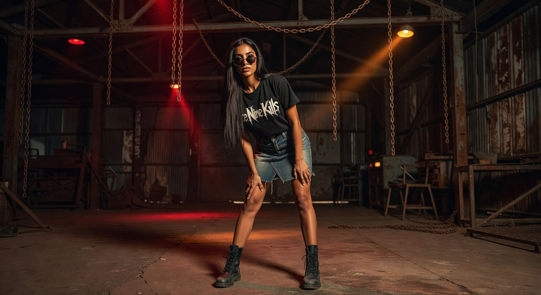 Ice Nine Kills t-shirt lifestyle photo — Band Shirts Australia