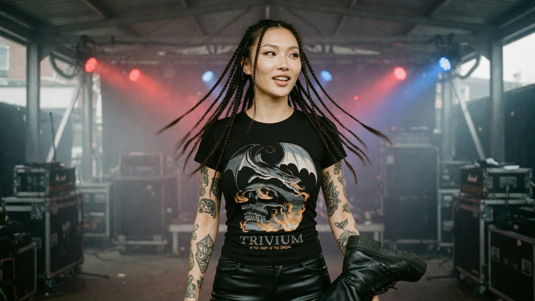 Trivium t-shirt lifestyle photo — Band Shirts Australia