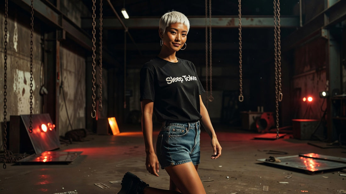 Sleep Token t-shirt lifestyle photo — Band Shirts Australia