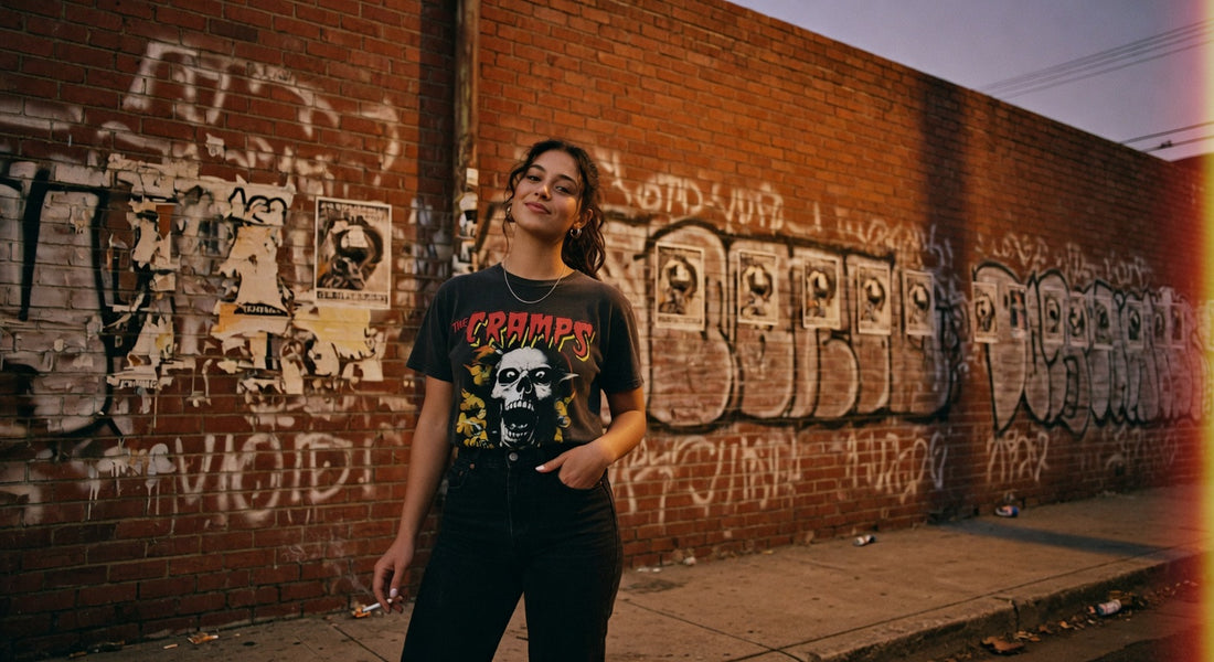 Joy Division t-shirt lifestyle photo — Band Shirts Australia
