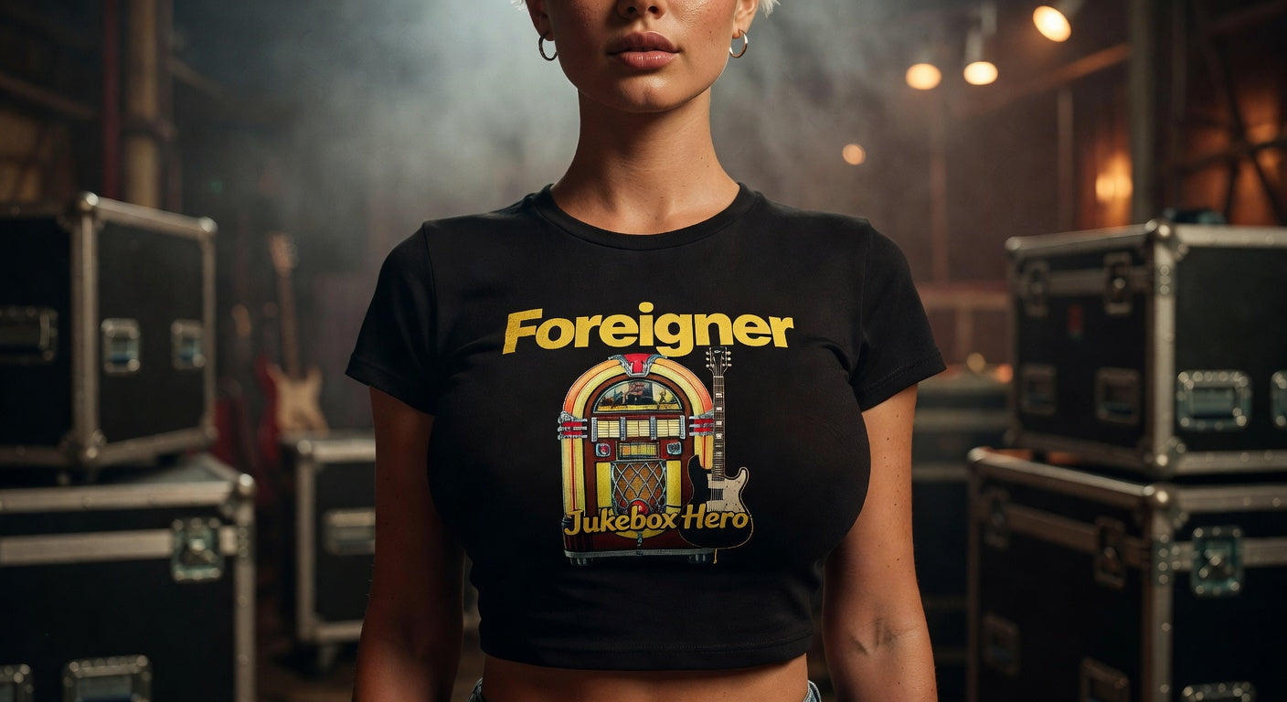Foreigner t-shirt — Band Shirts Australia