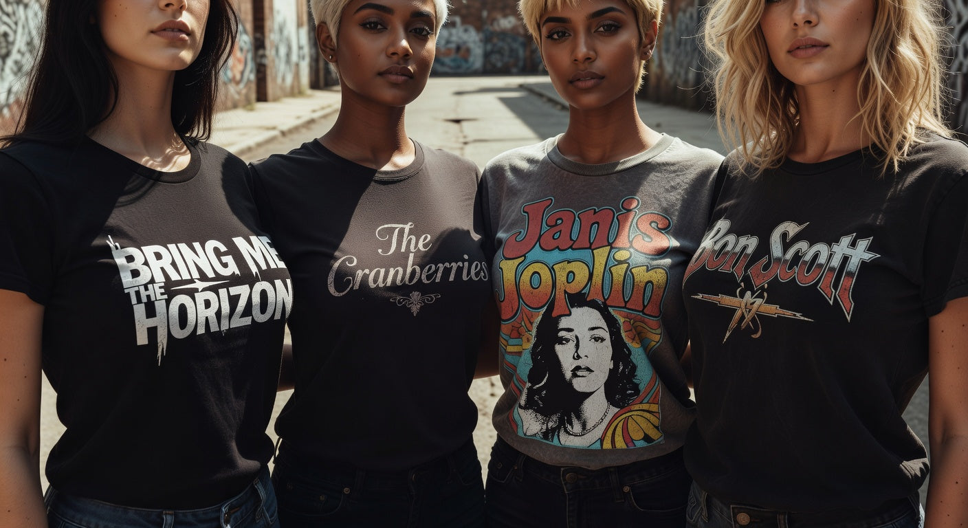 Alternative / Indie Rock t-shirt lifestyle photo — Band Shirts Australia
