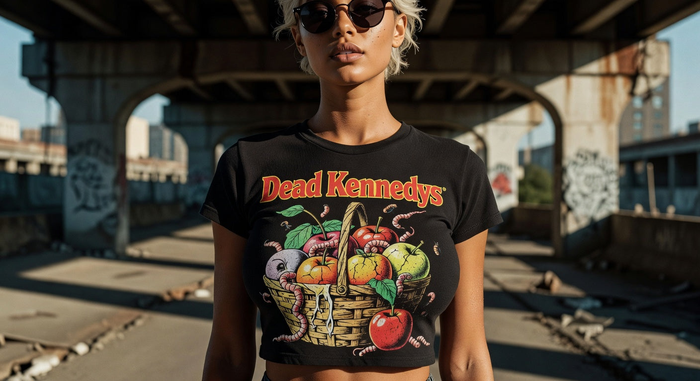 Dead Kennedys t-shirt lifestyle photo — Band Shirts Australia