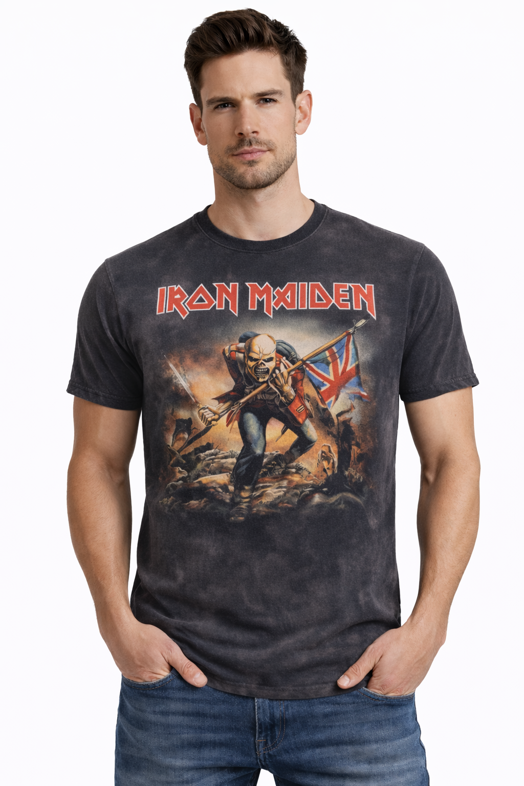Iron Maiden The Trooper T-Shirt – Black