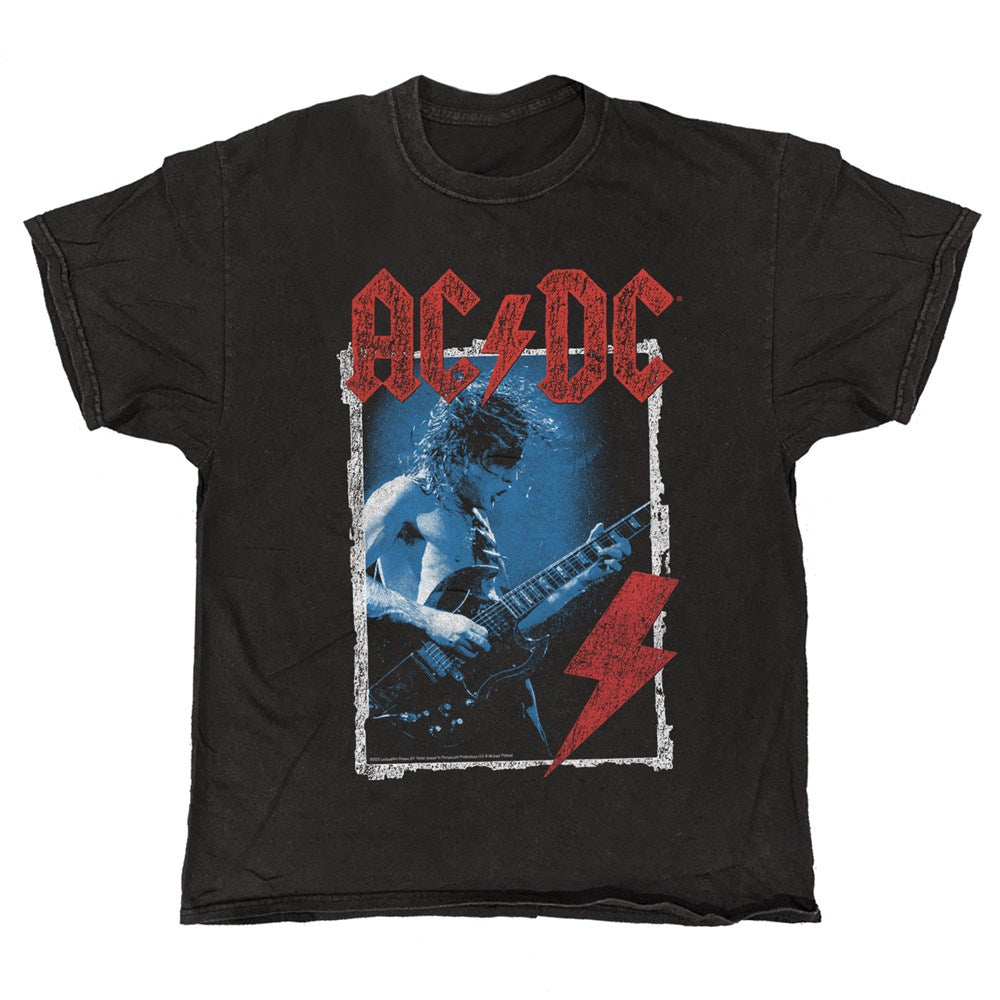 AC/DC Framed Angus T-Shirt – Black Vintage