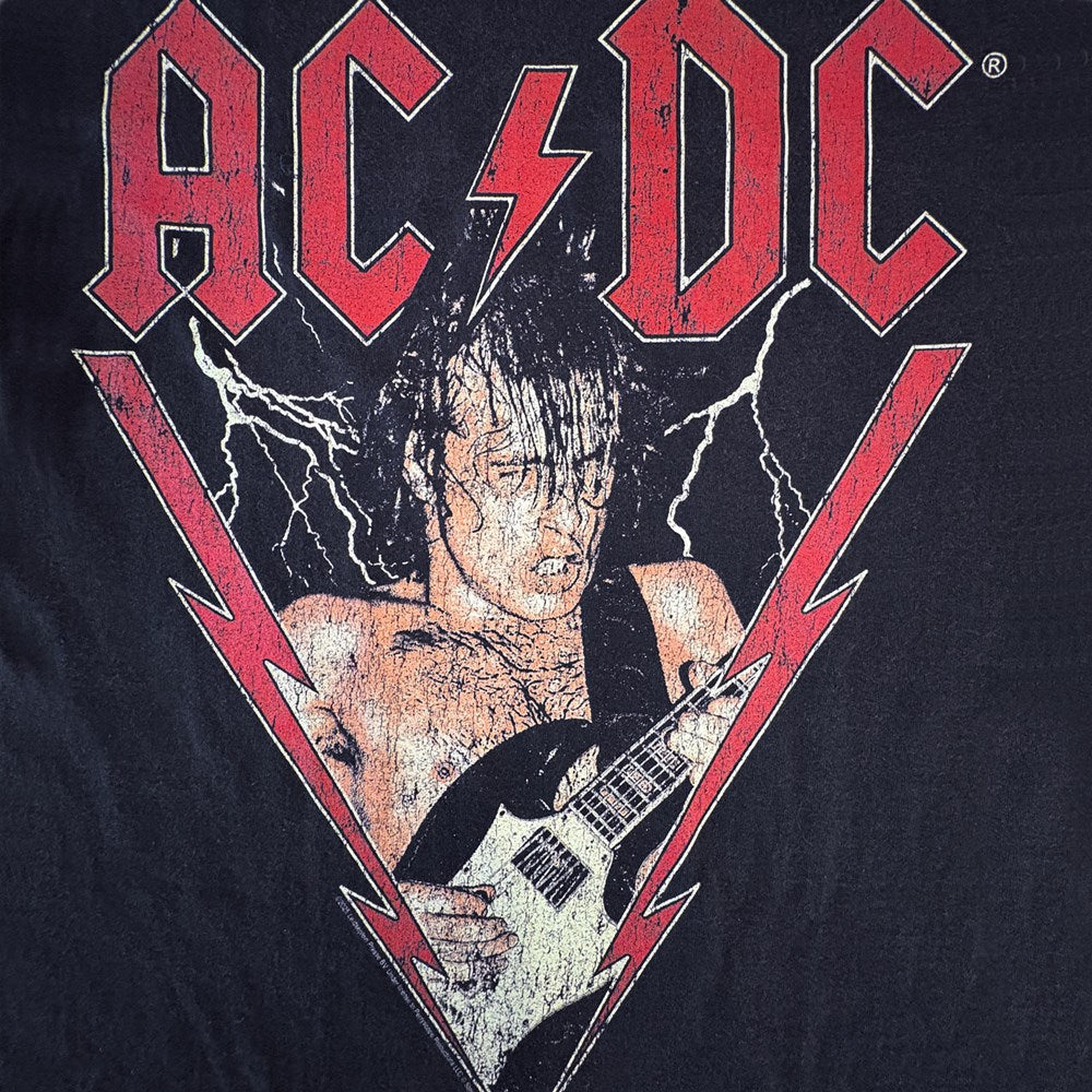 AC/DC Angus Live 1984 T-Shirt – Black Vintage