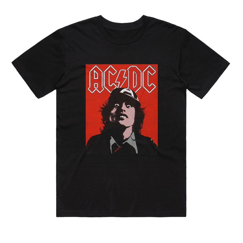 AC/DC Lock Up Logo T-Shirt – Black