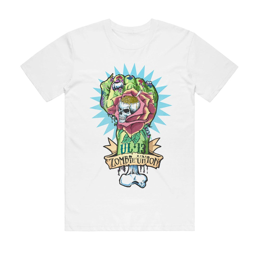Alchemy England Zombie Union T-Shirt – White