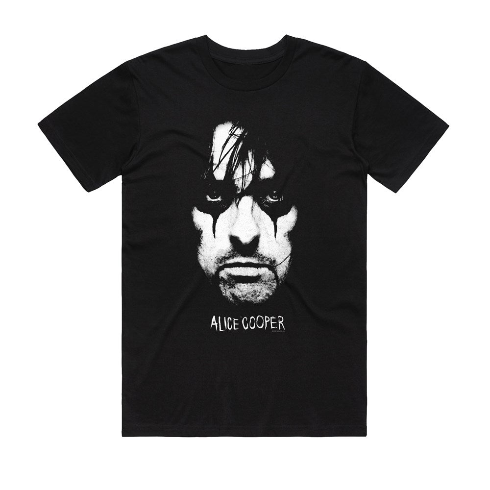 Alice Cooper Portrait T-Shirt – Black