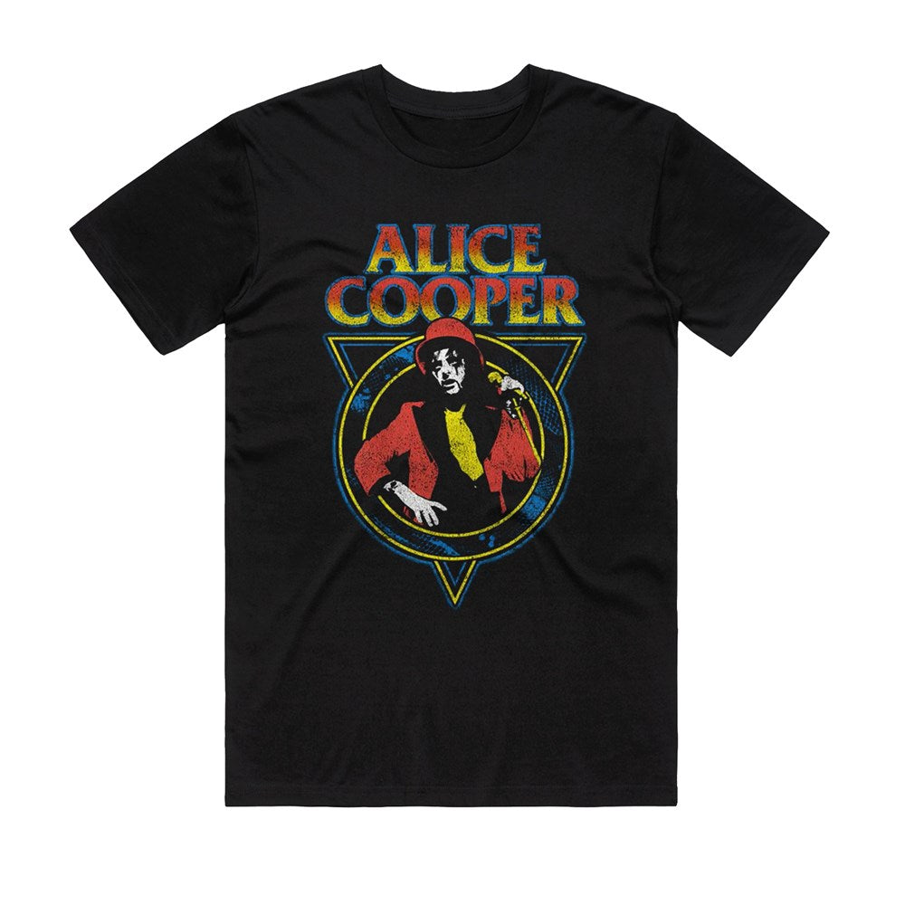 Alice Cooper Snakeskin T-Shirt – Black