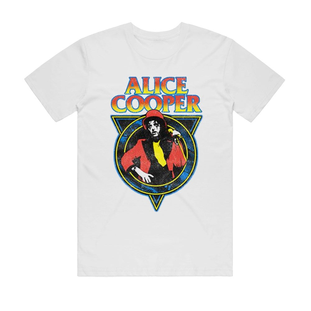 Alice Cooper Snakeskin T-Shirt – White