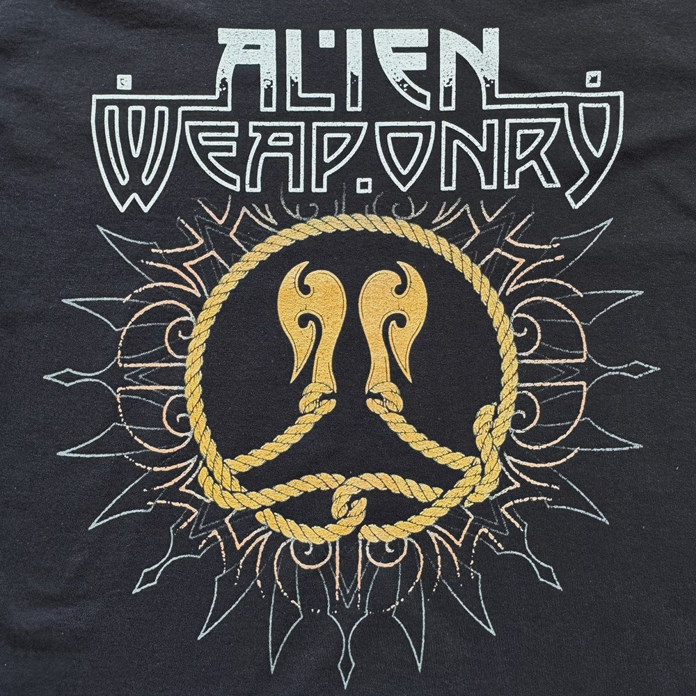 Alien Weaponry Sun Logo T-Shirt – Black