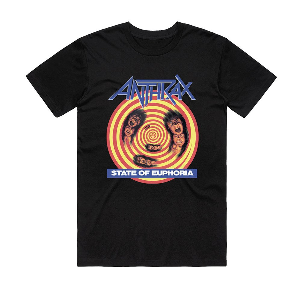 Anthrax SOE Spiral T-Shirt – Black