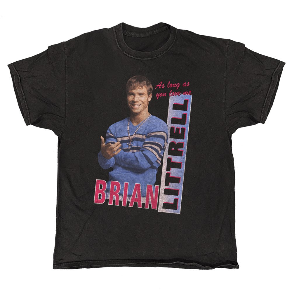 Backstreet Boys - Brian Littrell - Black Vintage T-shirt