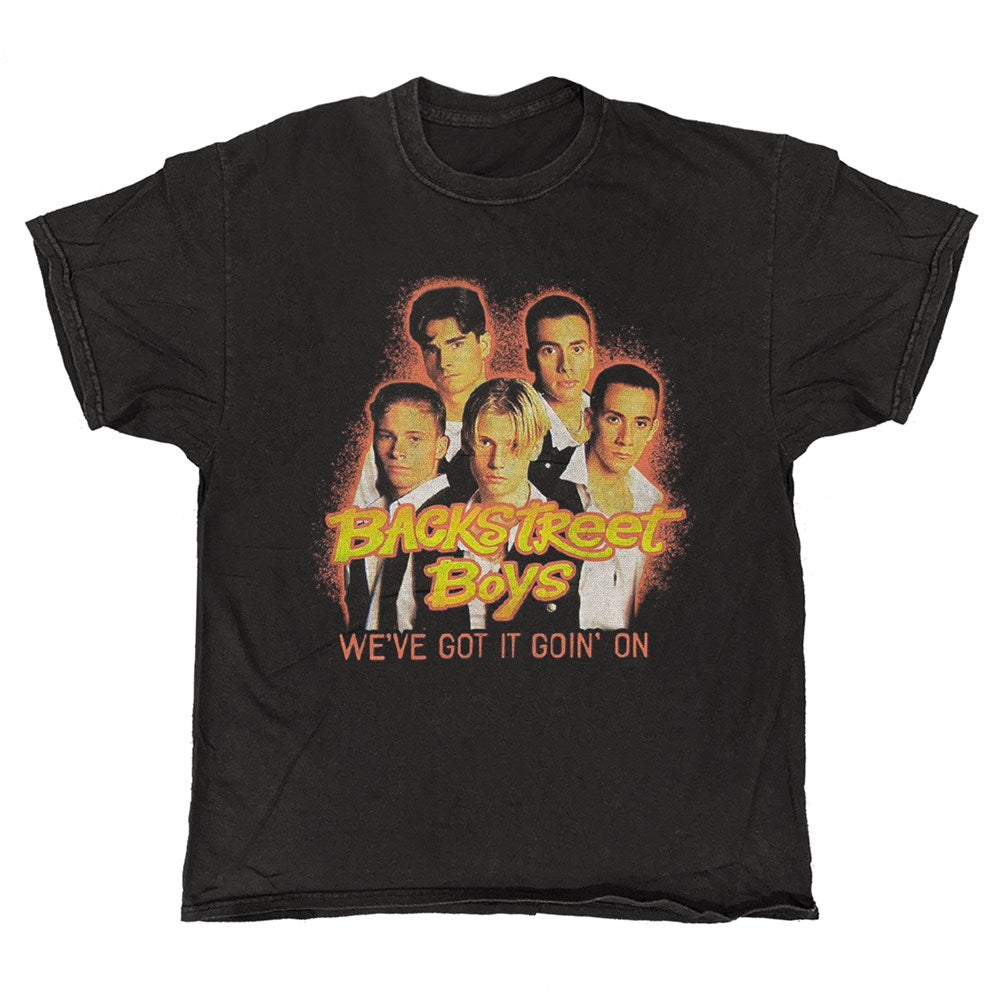 Backstreet Boys Got It Goin On Vintage T-Shirt – Black
