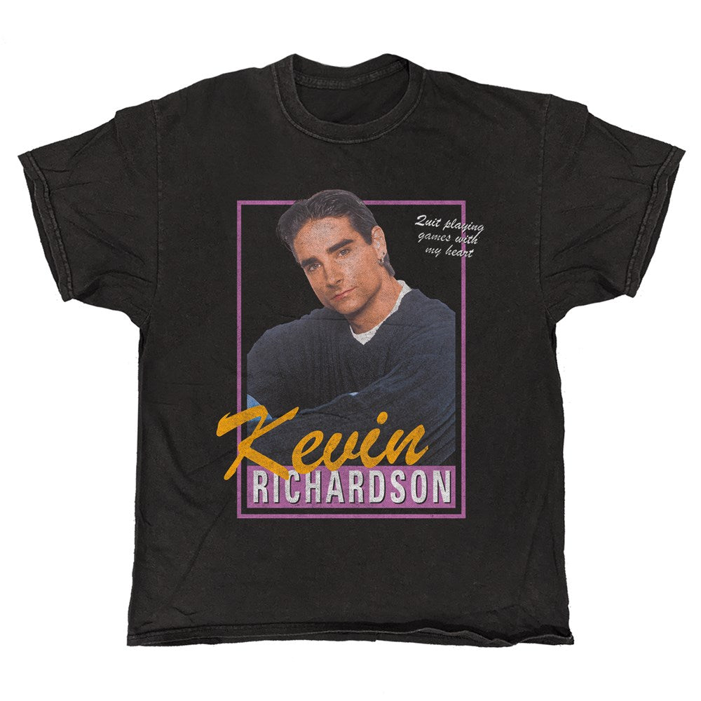 Backstreet Boys Kevin Richardson Vintage T-Shirt – Black