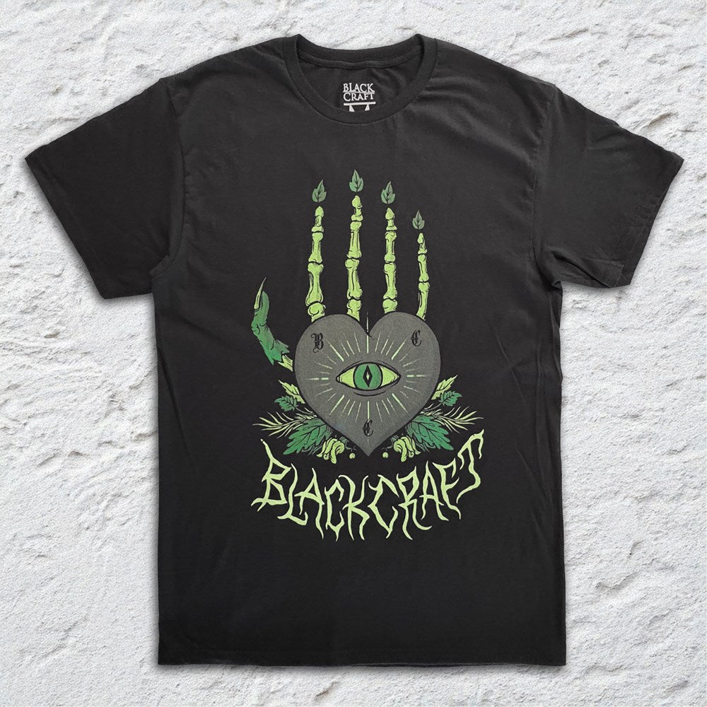 Blackcraft - Heart Hand - Black T-shirt