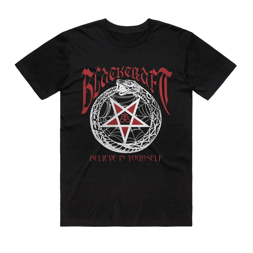 Blackcraft - Red Pentagram - Black T-shirt