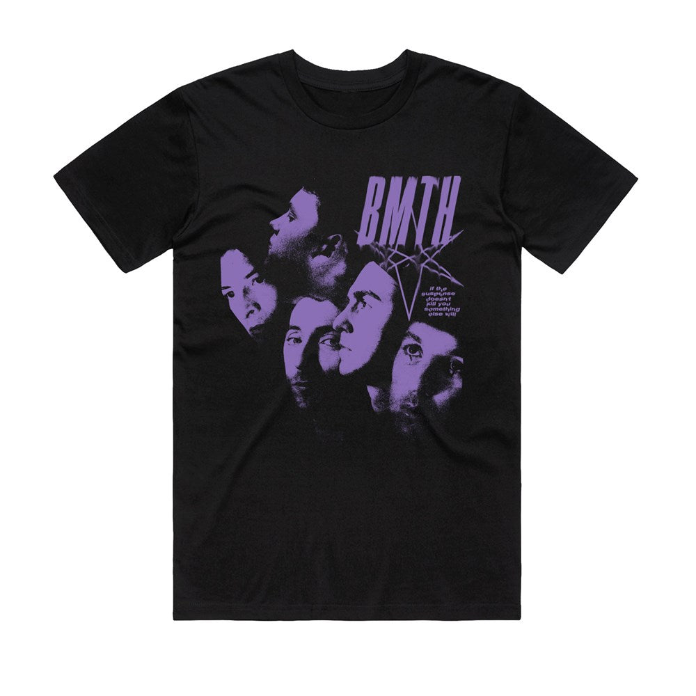 Bring Me The Horizon Faces T-Shirt – Black