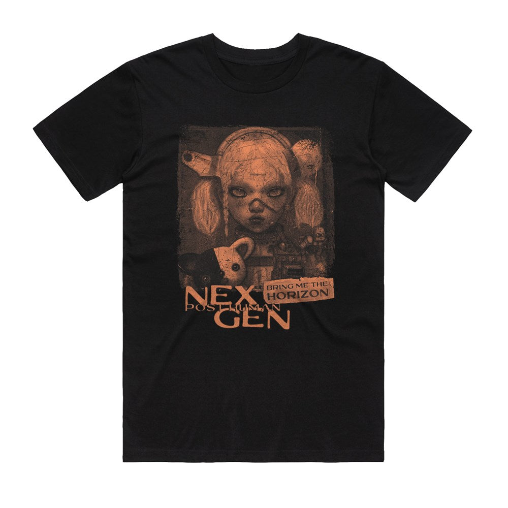 Bring Me The Horizon Next Gen Distress T-Shirt – Black