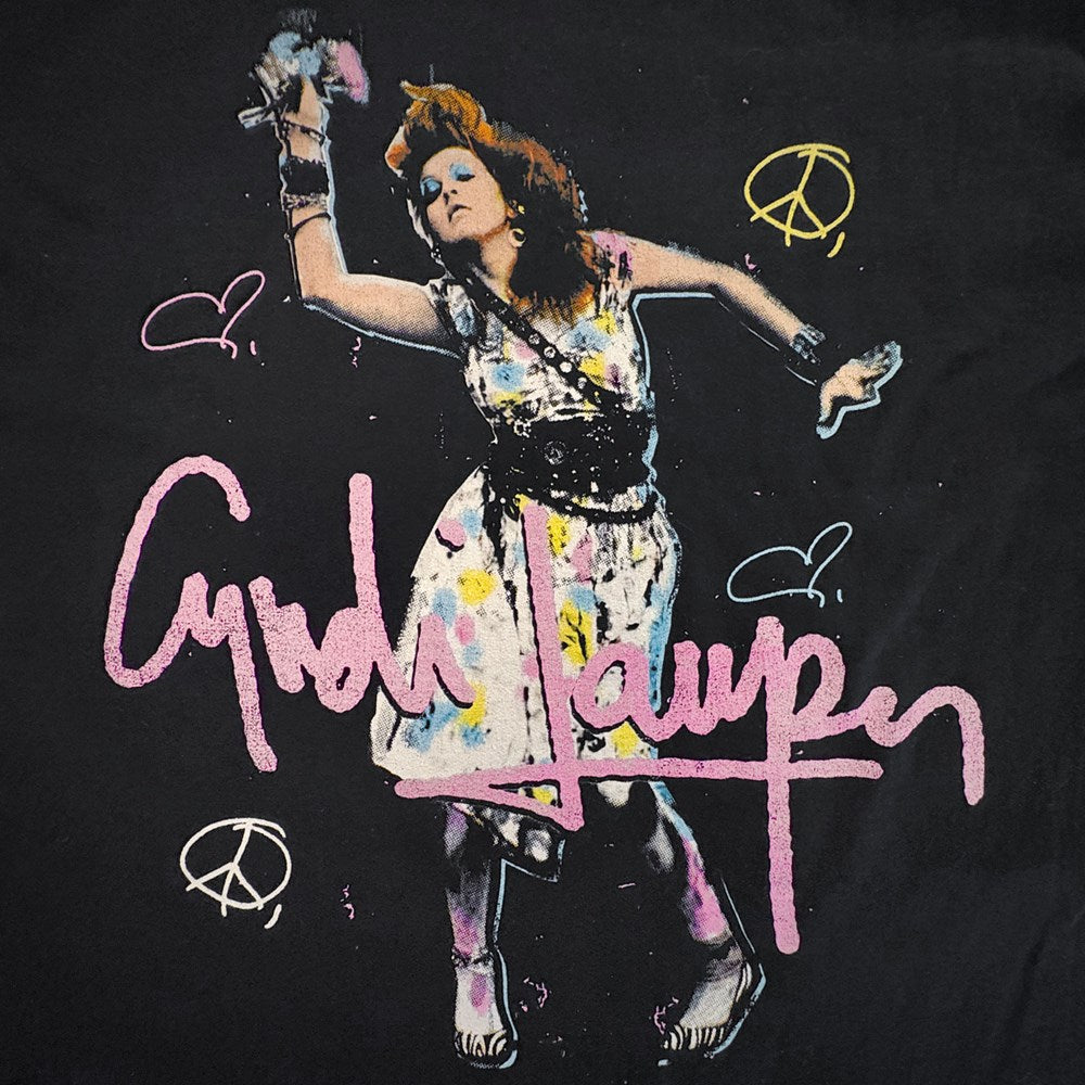 Cyndi Lauper Dancing T-Shirt – Black