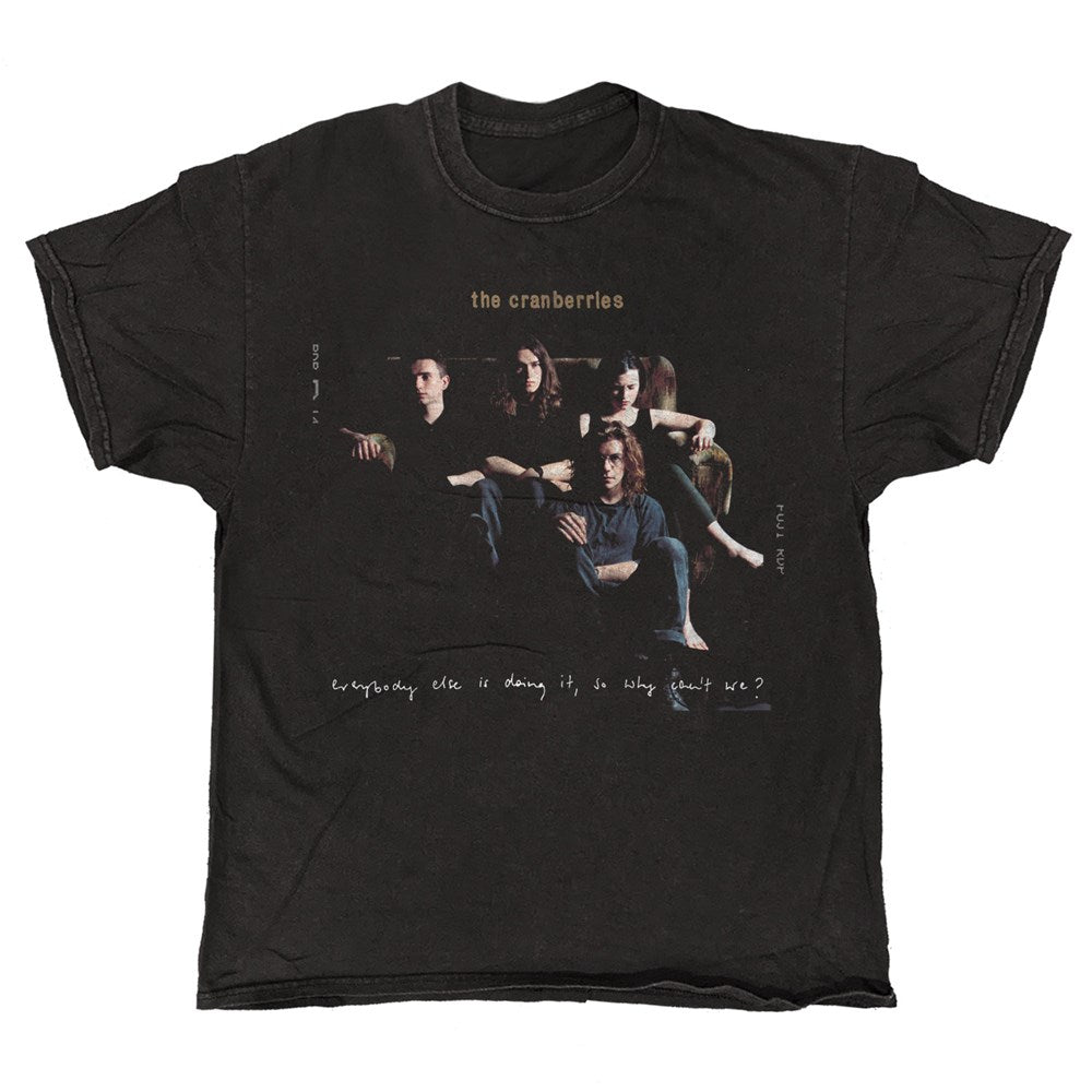 The Cranberries - Everybody Else Is Doing It - Black Vintage T-shirt