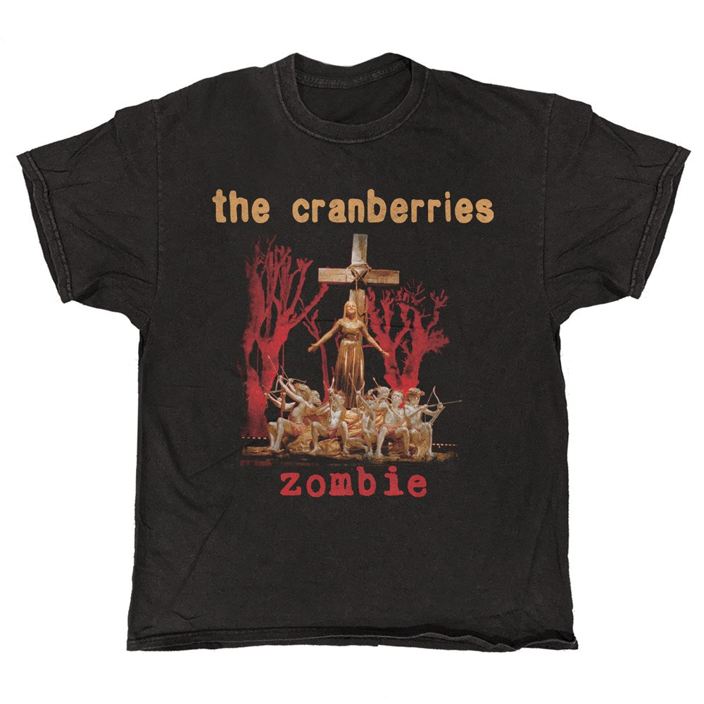 The Cranberries Zombie Cross T-Shirt – Black Vintage