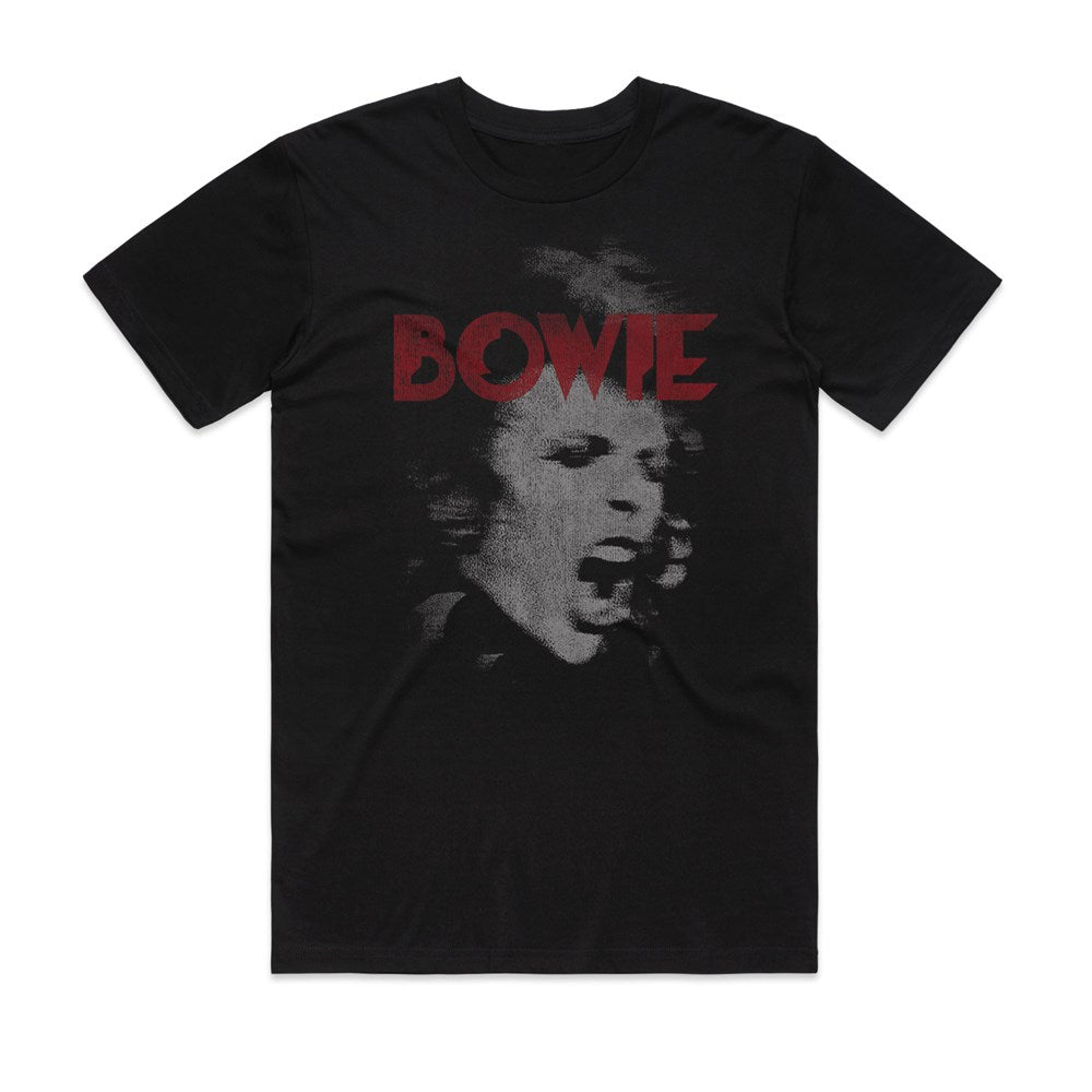 David Bowie Yell Portrait T-Shirt – Black