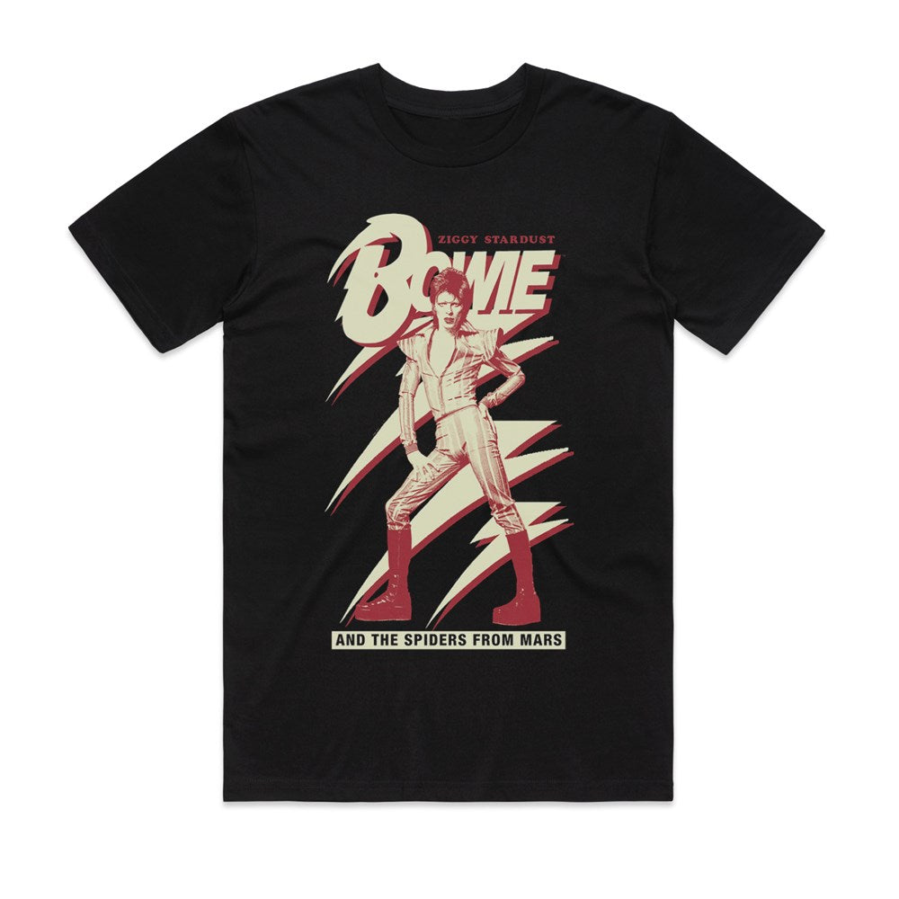 David Bowie Spiders From Mars T-Shirt – Black