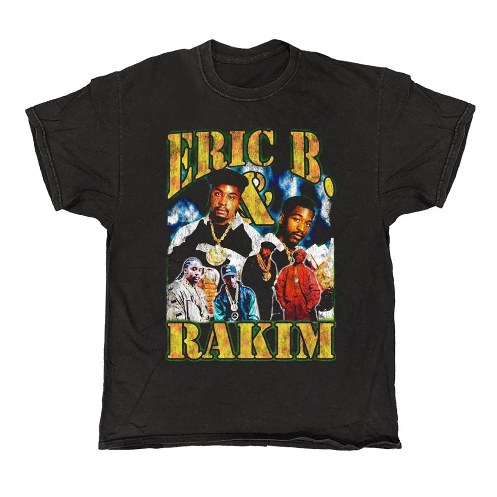 Eric B & Rakim Bootleg T-Shirt – Black Vintage