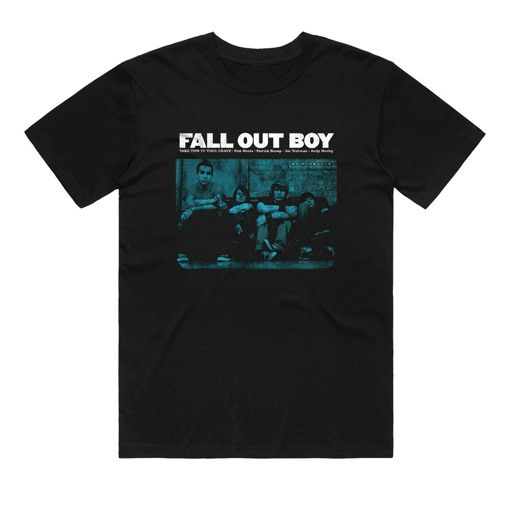 Fall Out Boy Band Photo T-Shirt – Black
