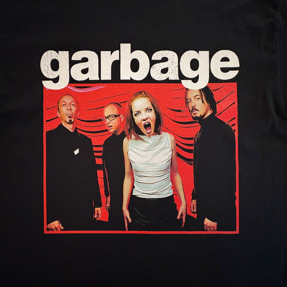 Garbage Yelling Photo T-Shirt – Black