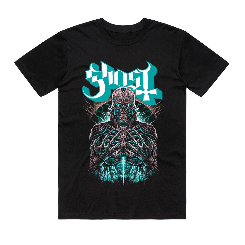 Ghost Cyborg Evolution T-Shirt – Black