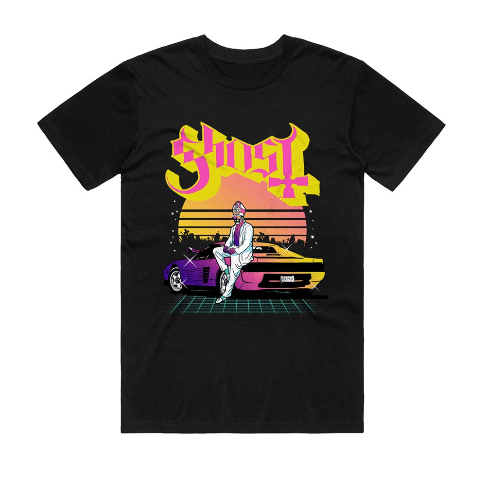Ghost Miami Vice T-Shirt – Black