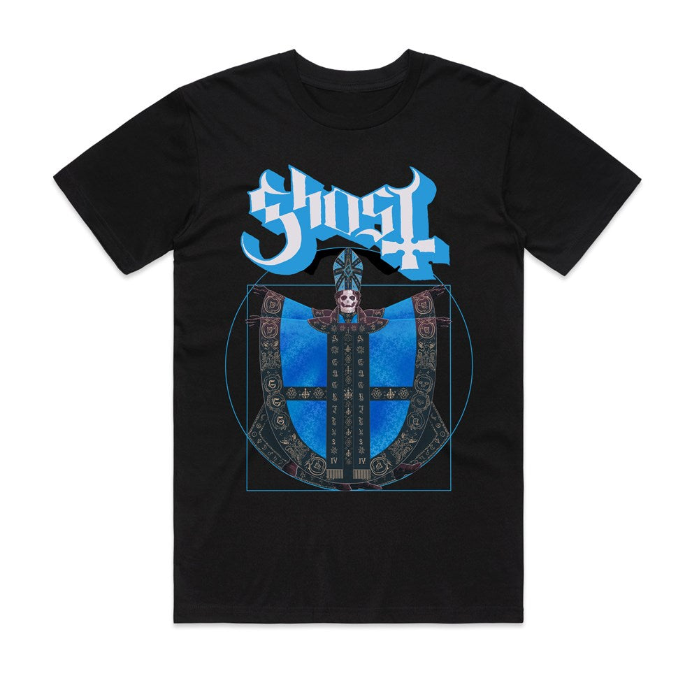Ghost Vitruvian T-Shirt – Black