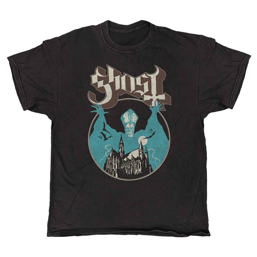 Ghost - Opus - Black Vintage T-shirt