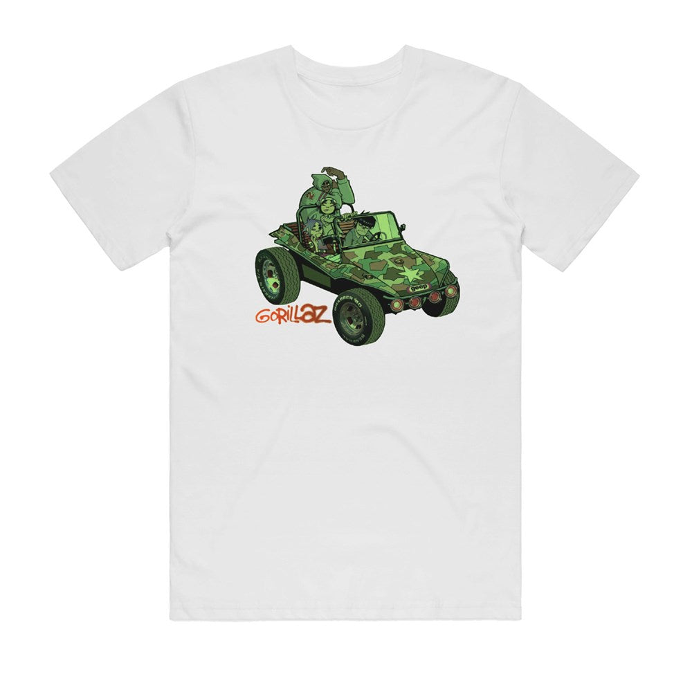 Gorillaz - Geep - White T-shirt