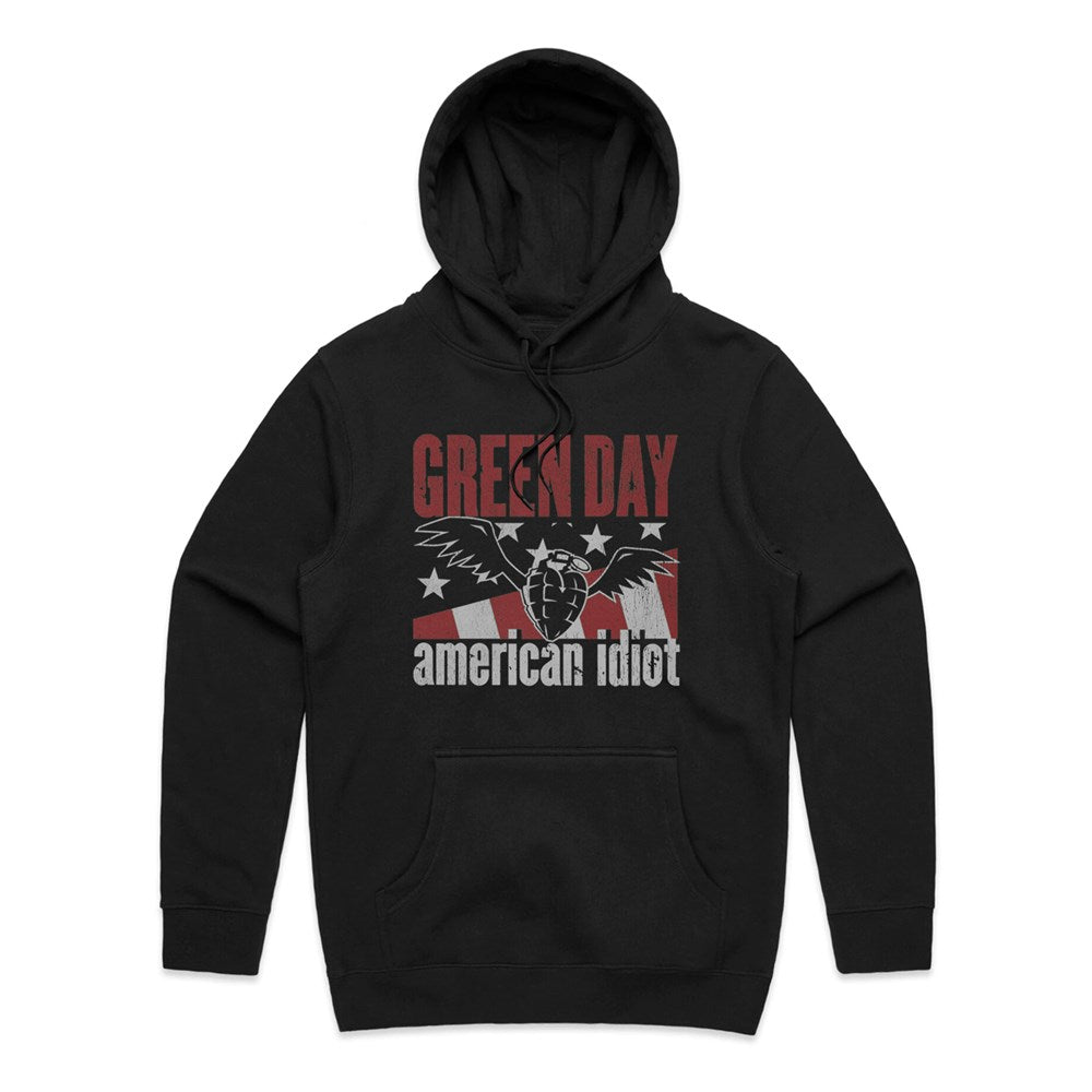 Green Day American Idiot Album Hoodie – Black