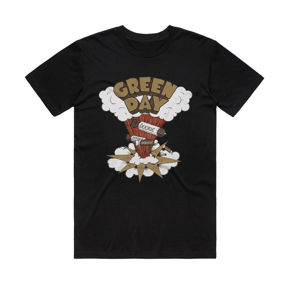 Green Day Dookie Album T-Shirt – Black