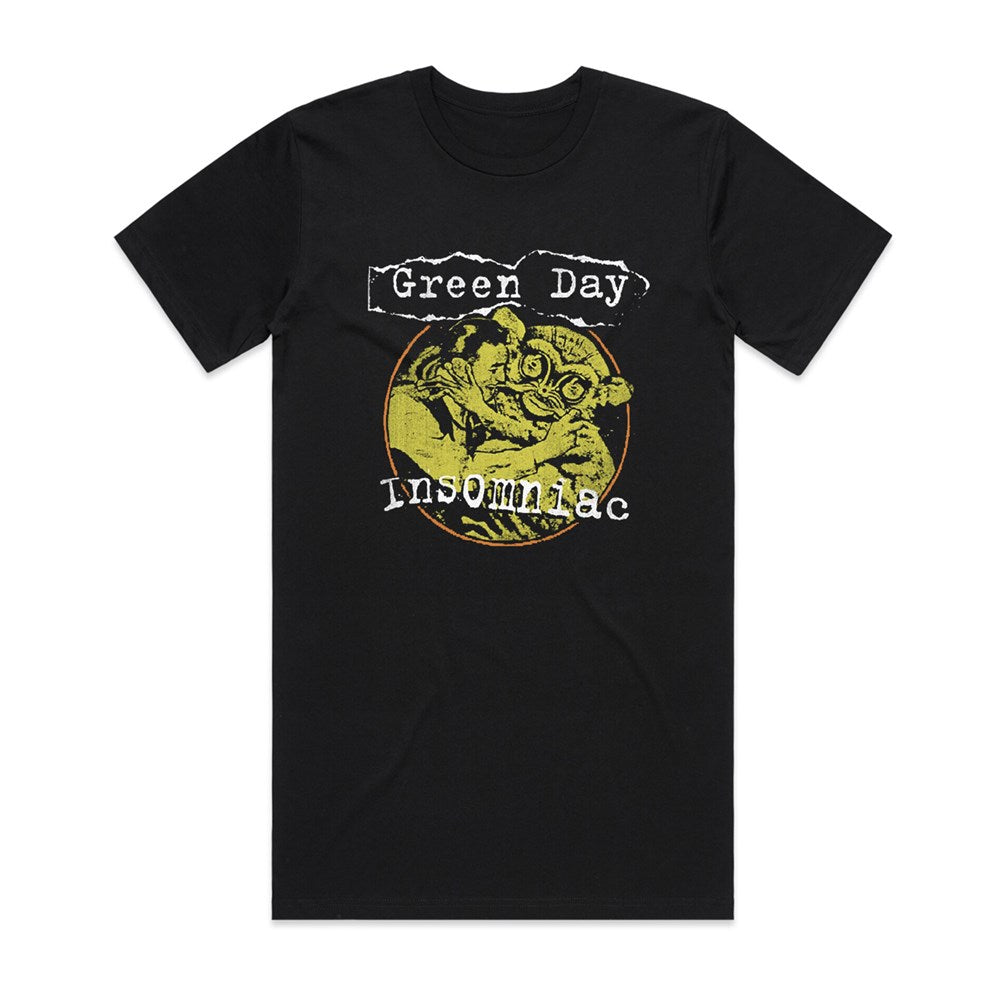 Green Day Insomniac Album Tall T-Shirt – Black
