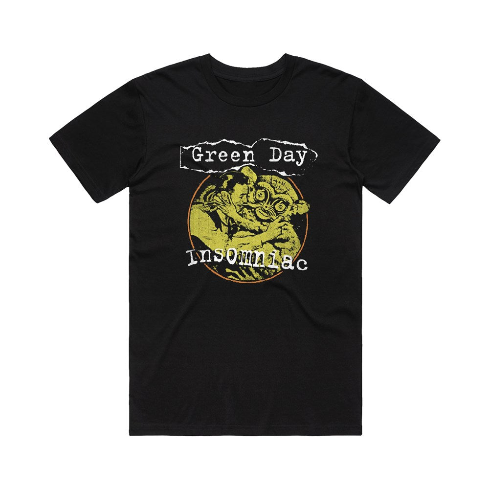 Green Day Insomniac Album T-Shirt – Black