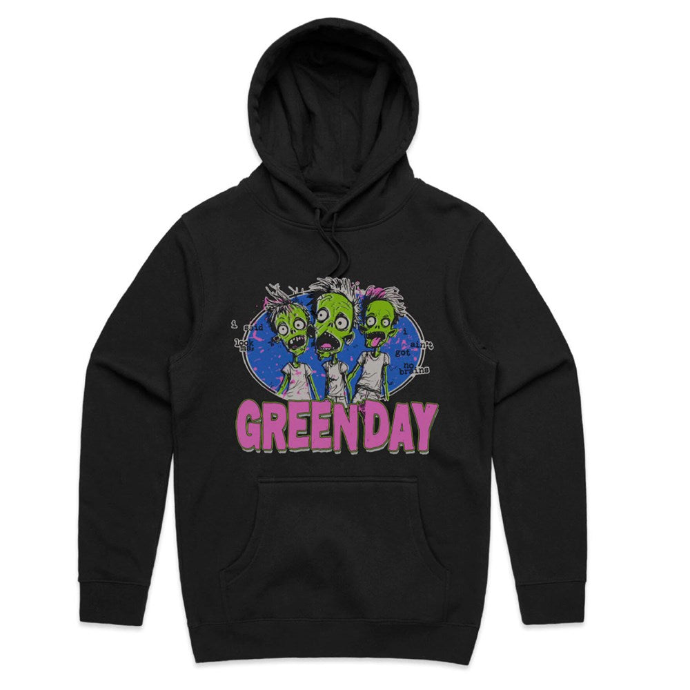 Green Day Zombies Unisex Hoodie – Black