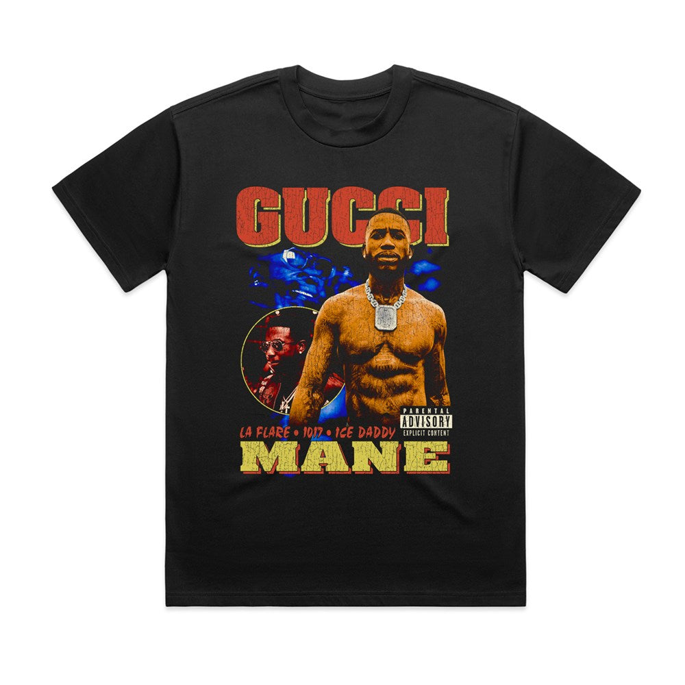 Gucci Mane - Advisory - Black T-shirt