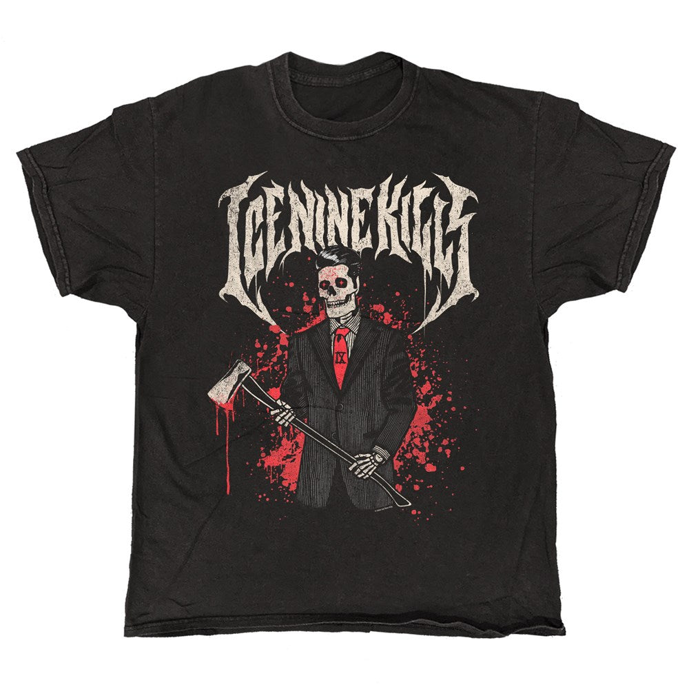 Ice Nine Kills Spencer Axe T-Shirt – Black Vintage