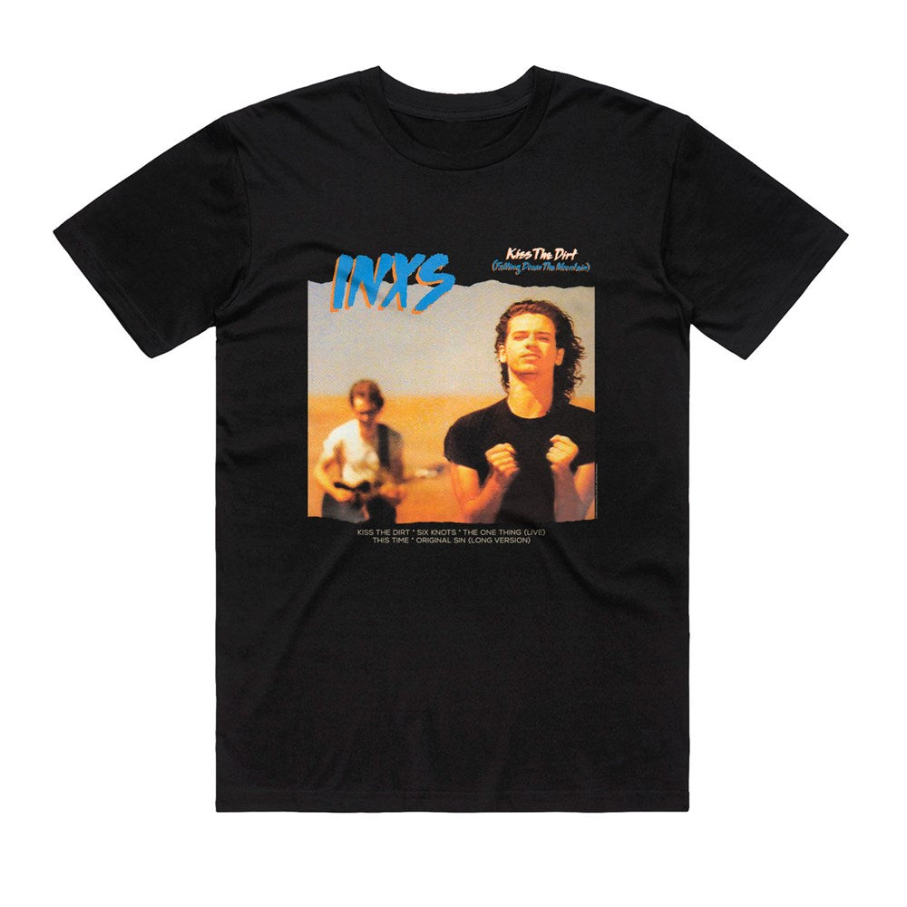 INXS - Kiss The Dirt - Black T-shirt