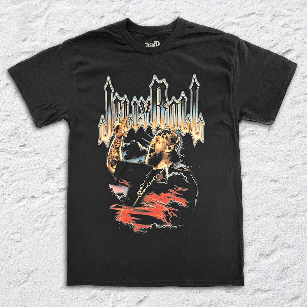 Jelly Roll - Skylines - Black T-shirt