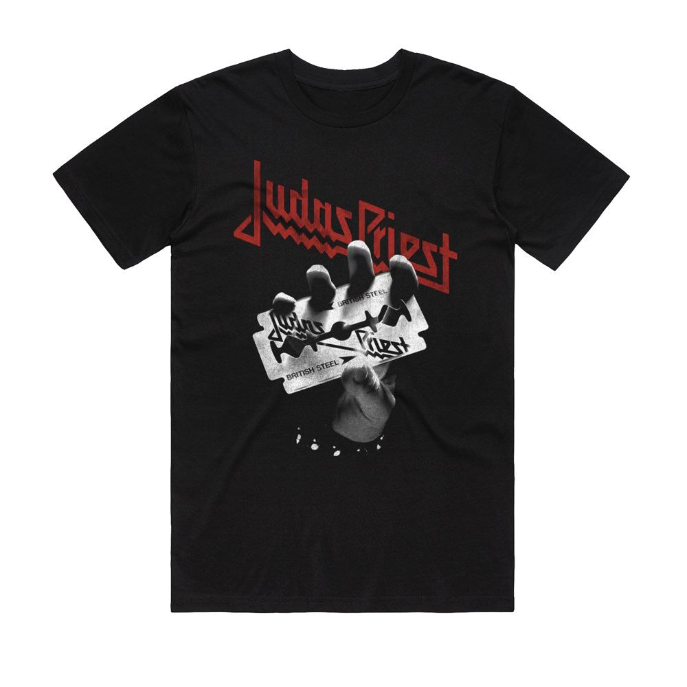 Judas Priest - Grey Steel - Black T-shirt